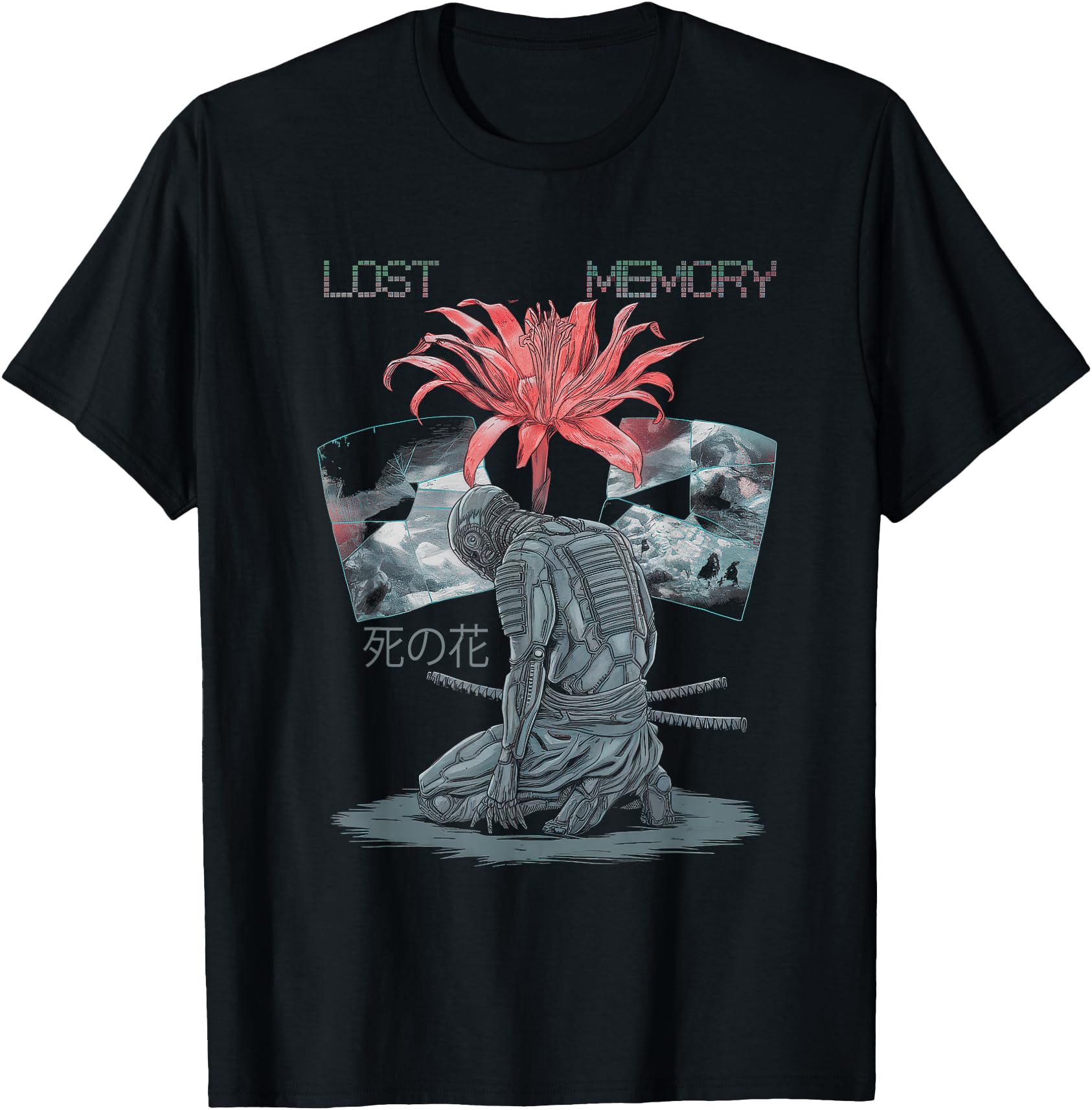 Authentic Japanese Spider Lily Anime Hoodie - Graphic Print Unisex - T-Shirt, Sweatshirt, Hoodie