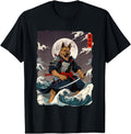 Authentic German Shepherd Samurai Sweatshirt - Casual Everyday Wear Unisex - T-Shirt, Sweatshirt, Hoodie