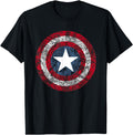 Marvel Captain America Avengers Sweatshirt - Minimalist Print for Adults - T-Shirt, Sweatshirt, Hoodie