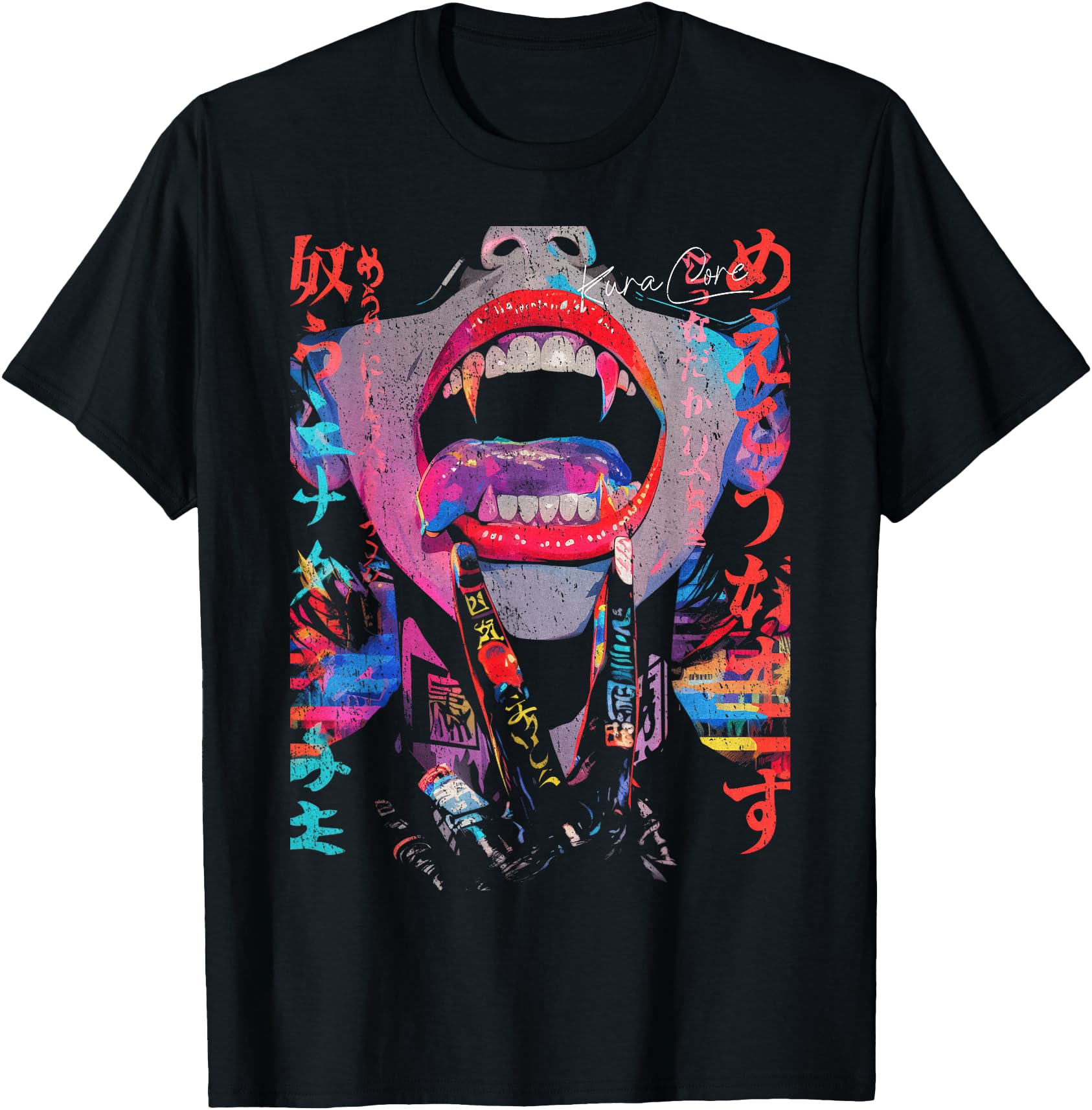 Japanese Streetwear Cyberpunk Y2K Sweatshirt - Trendy Graphic for Adults - T-Shirt, Sweatshirt, Hoodie