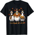 Authentic Goose Thanksgiving Goose Fall T-Shirt - Novelty Apparel Unisex - T-Shirt, Sweatshirt, Hoodie