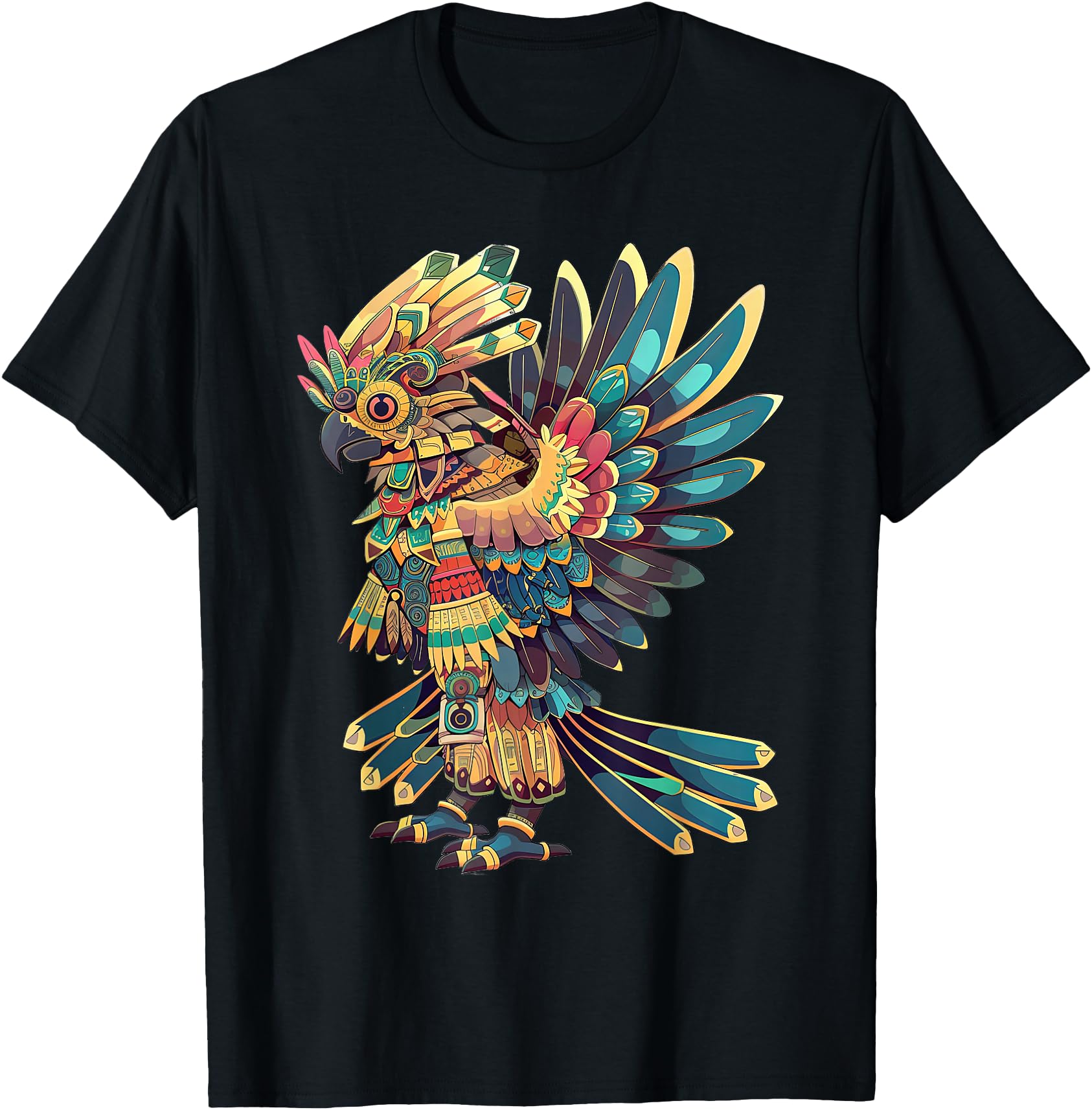 Exclusive Huitzilopochtli Anime T-Shirt - Novelty Apparel for Adults - T-Shirt, Sweatshirt, Hoodie