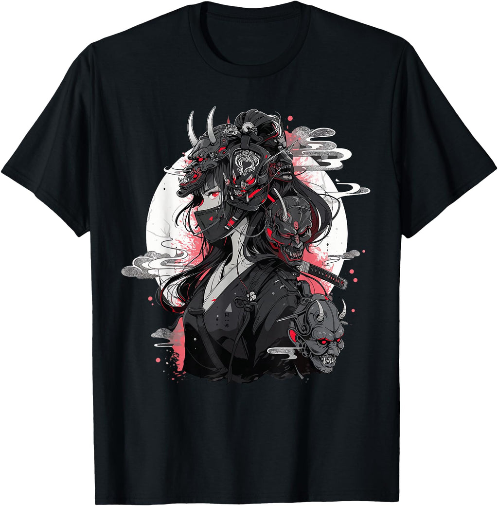 Anime Gothic Waifu Japanese Kawaii Otaku T-Shirt - Custom Art Print Unisex - T-Shirt, Sweatshirt, Hoodie