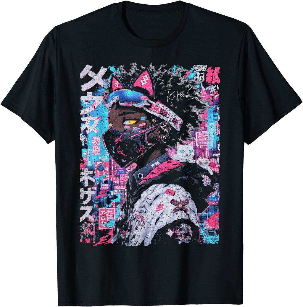 Original Japanese Streetwear Afro Sweatshirt - Custom Art Print Unisex - T-Shirt, Sweatshirt, Hoodie