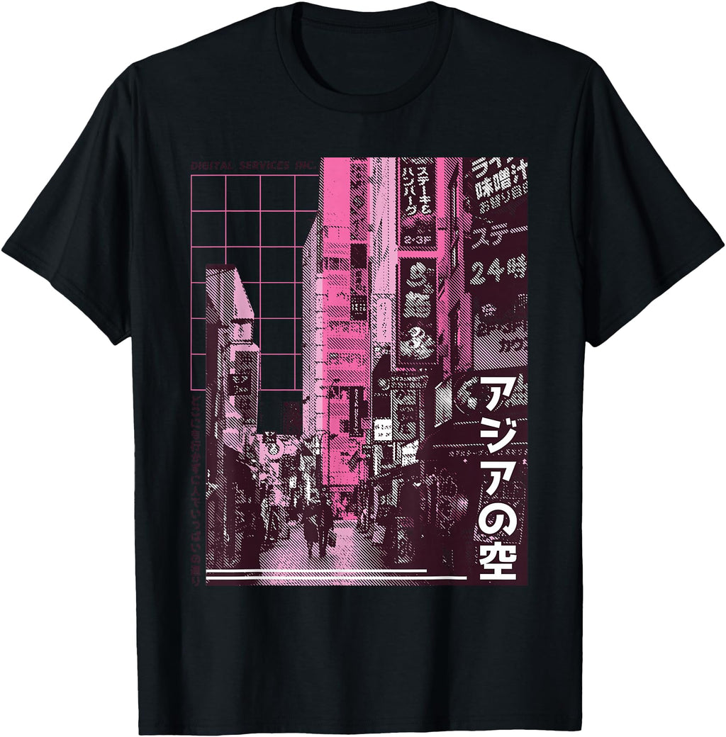 Tokyo Japanese 90 S Streetwear Aesthetic T-Shirt - Unique Graphic Men Women - T-Shirt, Sweatshirt, Hoodie