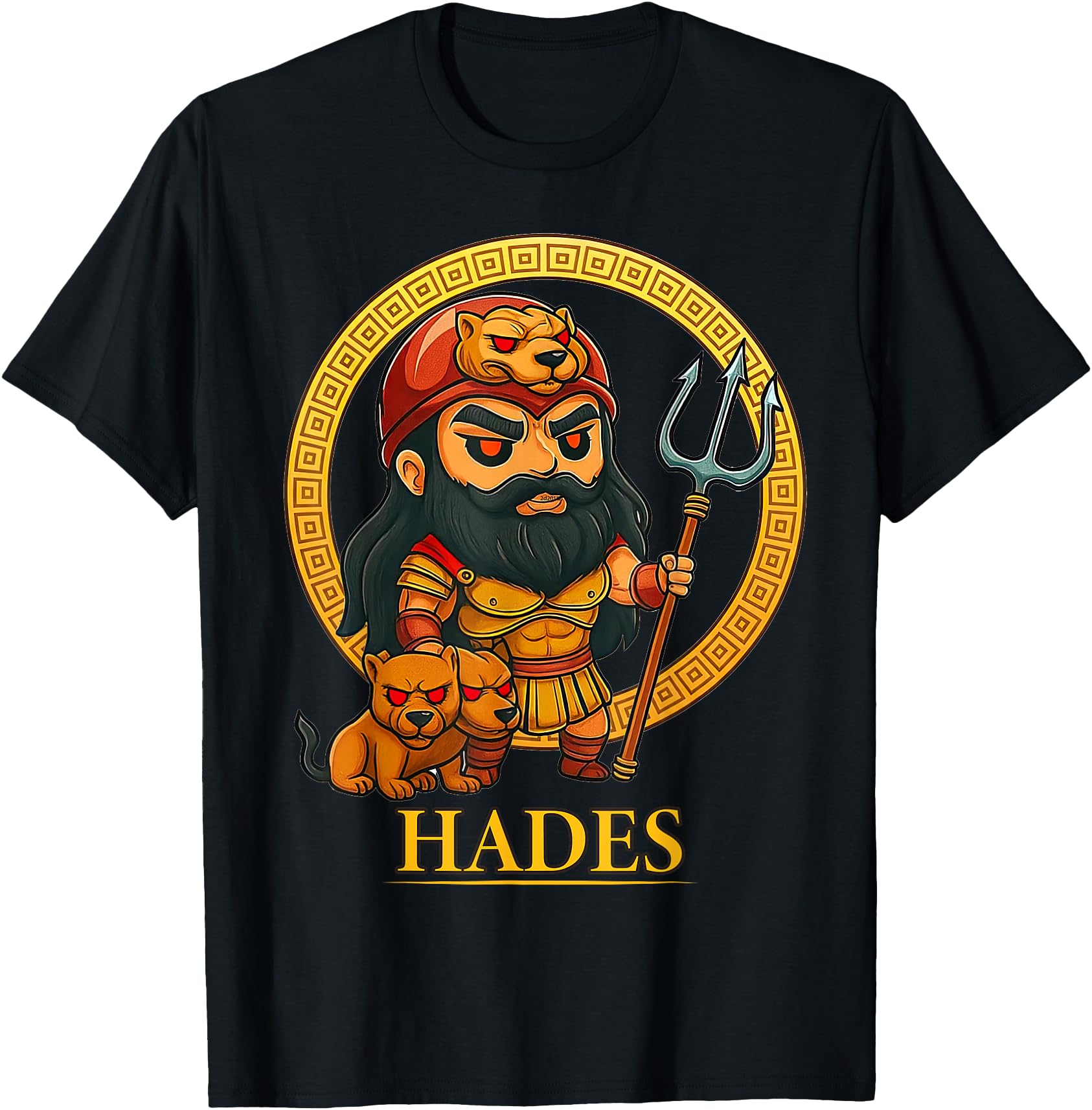 Exclusive Kawaii Greek Mythology Hades T-Shirt - Graphic Print Unisex - T-Shirt, Sweatshirt, Hoodie