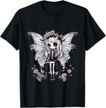 Exclusive Skeleton Fairy Anime Goth Hoodie - Streetwear Style Unisex - T-Shirt, Sweatshirt, Hoodie