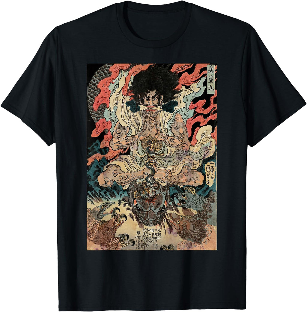 Exclusive Japanese Artwork Tengu Gods T-Shirt - Streetwear Style Men Women - T-Shirt, Sweatshirt, Hoodie