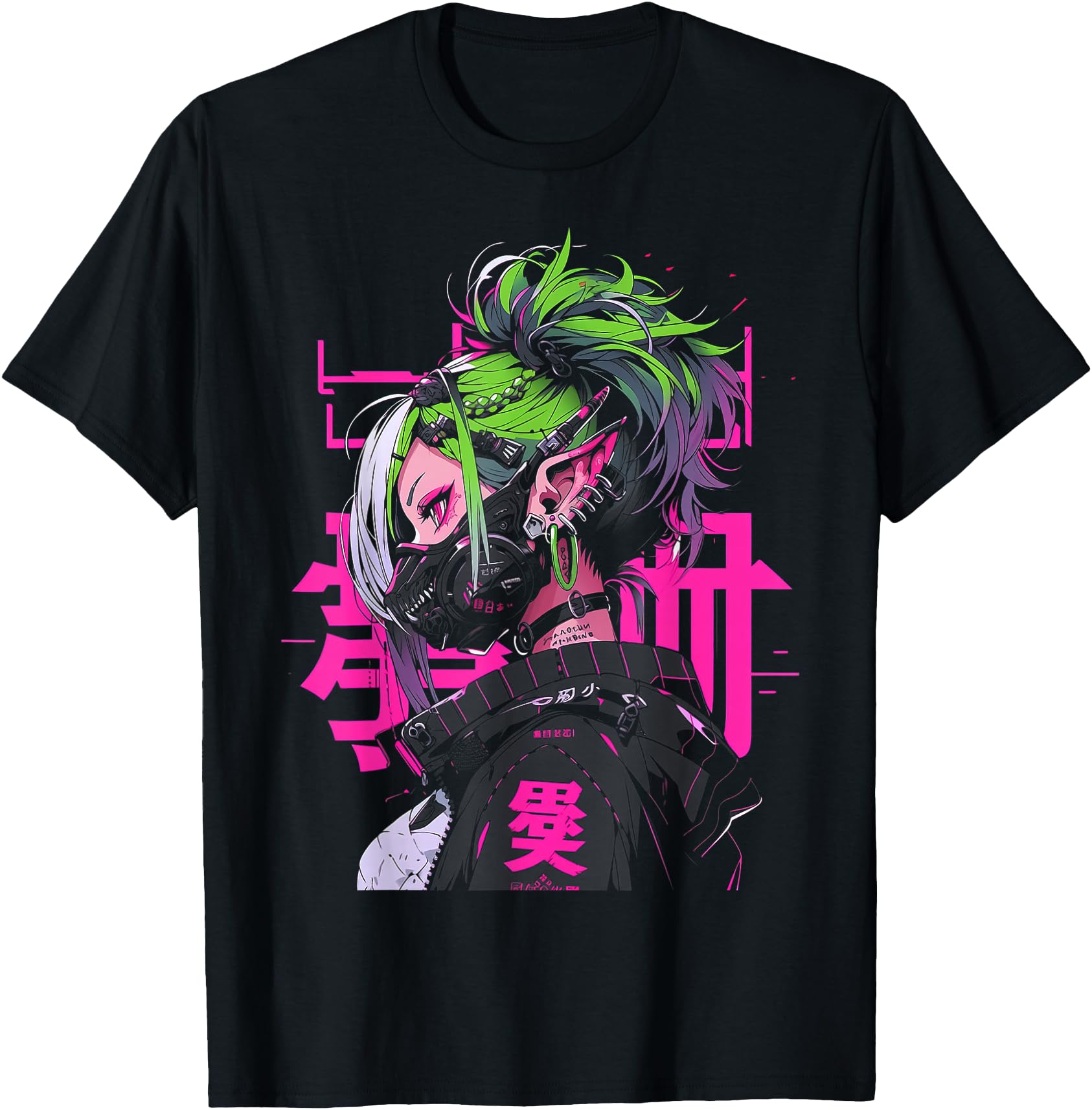 Anime Manga Cyberpunk Aesthetic Sweatshirt - Novelty Apparel Unisex - T-Shirt, Sweatshirt, Hoodie