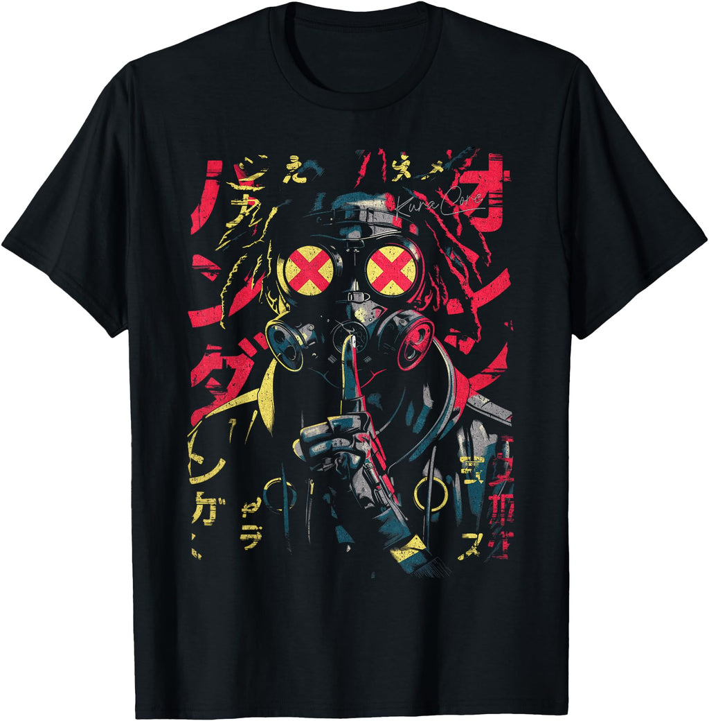 Japanese Streetwear Afro Sweatshirt - Minimalist Print for Adults - T-Shirt, Sweatshirt, Hoodie