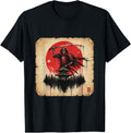 Original Samurai Skeleton Reaper T-Shirt - Novelty Apparel for Adults - T-Shirt, Sweatshirt, Hoodie