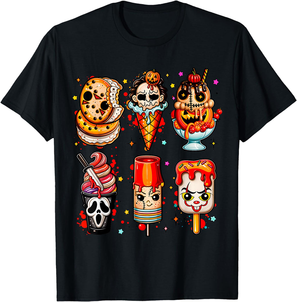 Original Horror Movies Summer Popsicle Hoodie - Novelty Apparel Men Women - T-Shirt, Sweatshirt, Hoodie