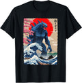 Monster Kaiju Cherry Blossom Japan T-Shirt - Casual Everyday Wear Unisex - T-Shirt, Sweatshirt, Hoodie