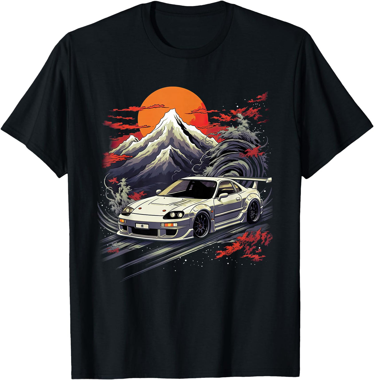 Authentic Jdm Car Japanese Car T-Shirt - Minimalist Print for Adults - T-Shirt, Sweatshirt, Hoodie