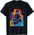 Original Anime Firefighter Fireman Sweatshirt - Graphic Print for Adults - T-Shirt, Sweatshirt, Hoodie