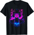 Cyberpunk Anime Samurai Manga Gothic Hoodie - Unique Graphic for Adults - T-Shirt, Sweatshirt, Hoodie