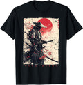 Japan Samurai Warrior Fighter Ukiyo Hoodie - Custom Art Print for Adults - T-Shirt, Sweatshirt, Hoodie