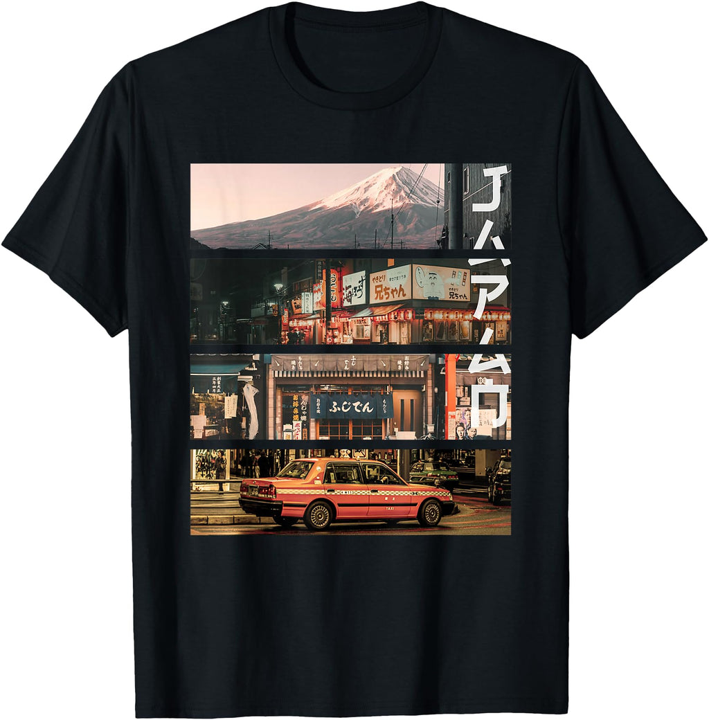 Exclusive Aesthetic Vaporwave Japan Hoodie - Custom Art Print for Adults - T-Shirt, Sweatshirt, Hoodie