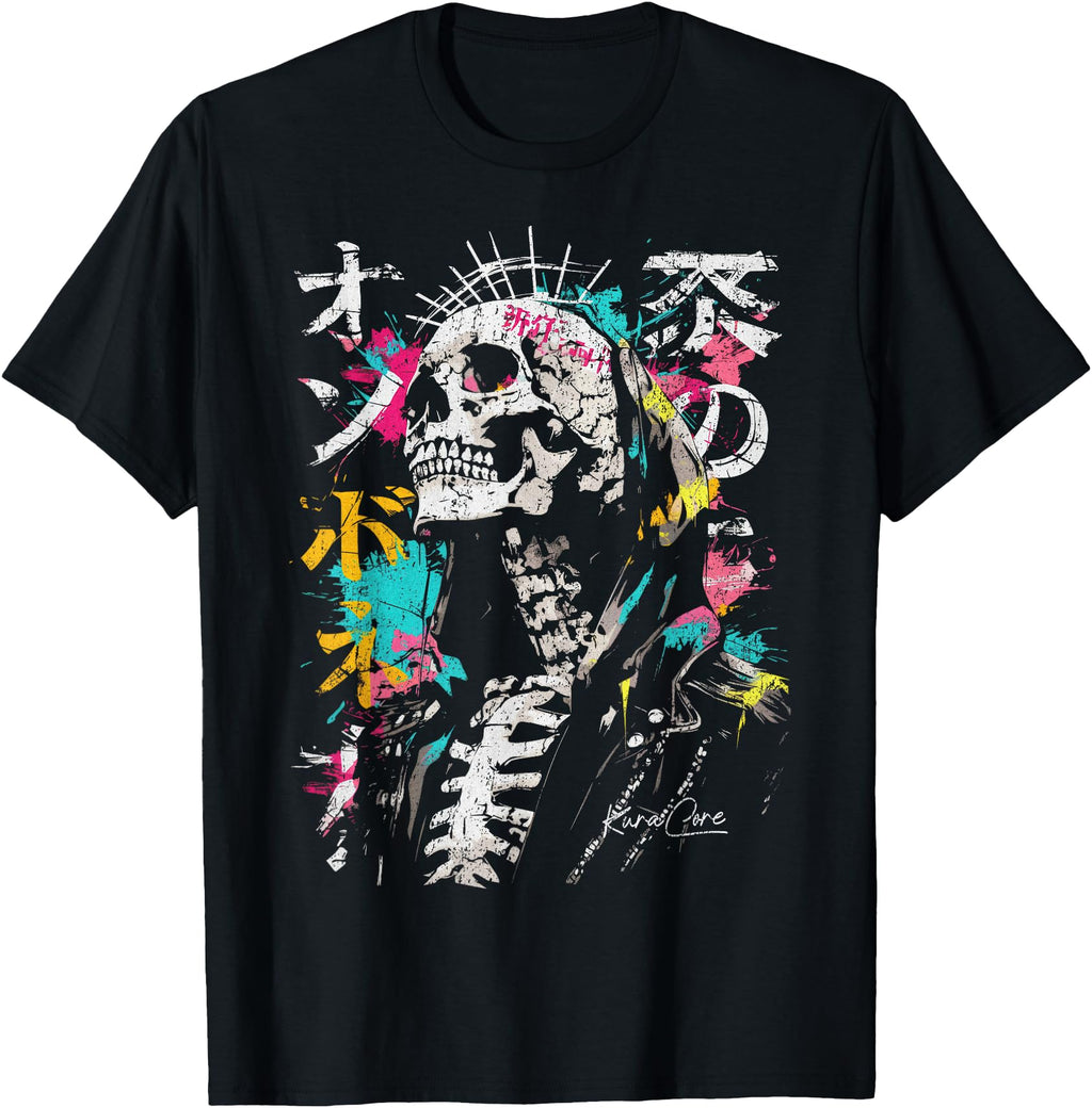Japanese Streetwear Cyberpunk Y2K T-Shirt - Novelty Apparel Unisex - T-Shirt, Sweatshirt, Hoodie
