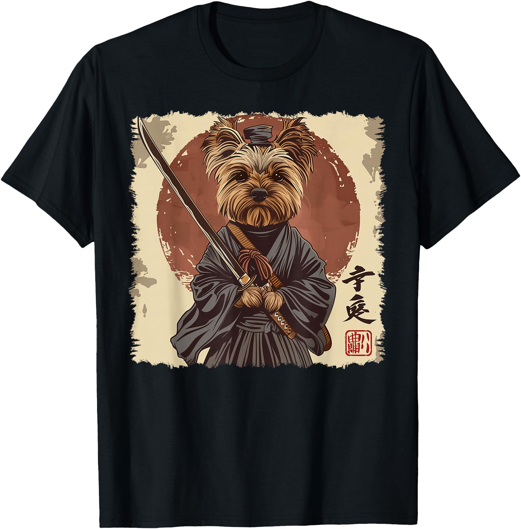 Yorkshire Terrier Yorkie Dog Sweatshirt - Custom Art Print Men Women - T-Shirt, Sweatshirt, Hoodie