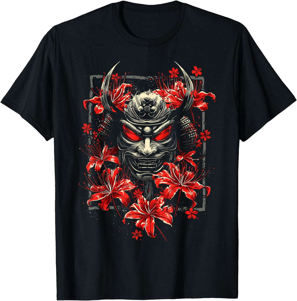 Authentic Red Spider Lily Flower Oni Hoodie - Fun Novelty Design Unisex - T-Shirt, Sweatshirt, Hoodie