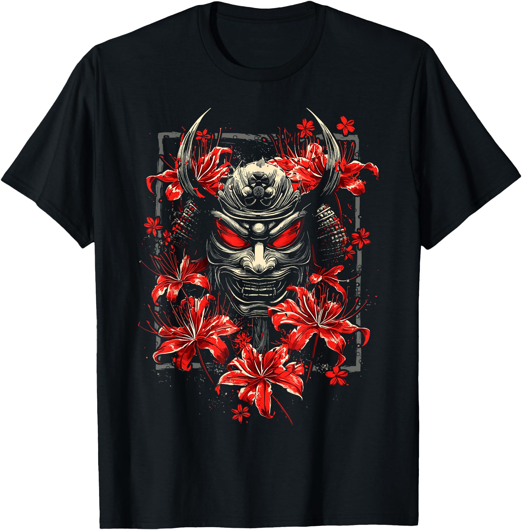 Authentic Red Spider Lily Flower Oni Hoodie - Fun Novelty Design Unisex - T-Shirt, Sweatshirt, Hoodie