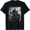 Original Bigfoot Shark Selfie Sweatshirt - Trendy Graphic for Adults - T-Shirt, Sweatshirt, Hoodie