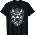 Original Demon Oni Mask Japanese T-Shirt - Custom Art Print Men Women - T-Shirt, Sweatshirt, Hoodie