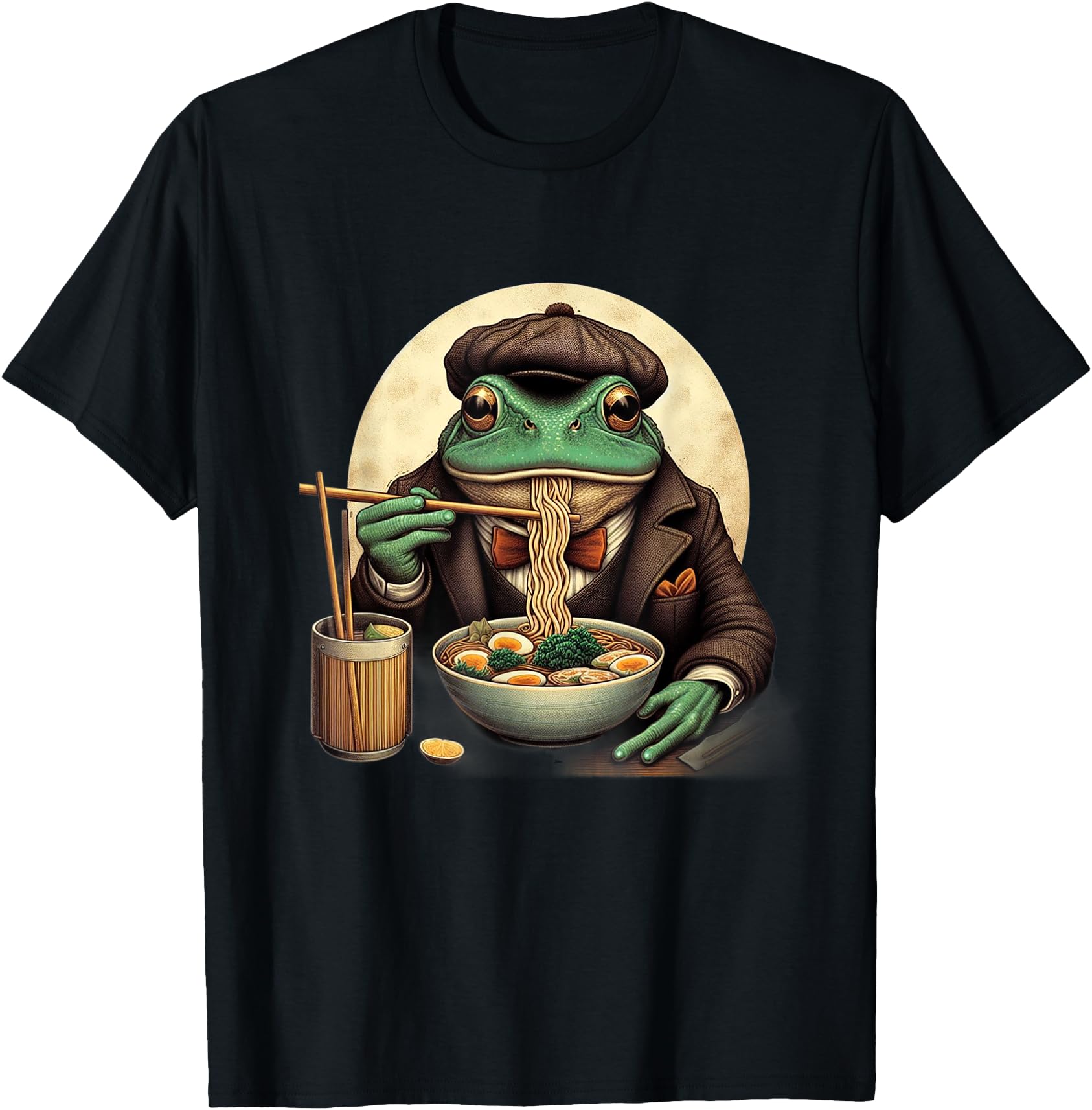 Kawaii Artwork Co Japanese Frog Sweatshirt - Trendy Graphic for Adults - T-Shirt, Sweatshirt, Hoodie