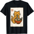 Exclusive Japanese Kawaii Anime Cat T-Shirt - Streetwear Style for Adults - T-Shirt, Sweatshirt, Hoodie