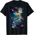 Phoenix Bird Japanese Asian Flying T-Shirt - Graphic Print Men Women - T-Shirt, Sweatshirt, Hoodie