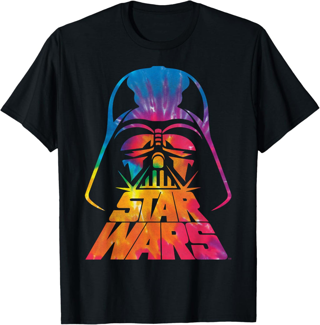 Darth Vader Tie Dye Helmet Graphic Z1 - Adult & Kids T-Shirts, Sweatshirts & Hoodies apparel design preview 1