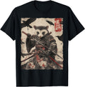Exclusive Opossum Possum Samurai Japanese T-Shirt - Trendy Graphic Unisex - T-Shirt, Sweatshirt, Hoodie