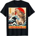 Handcrafted Chicken Japanese Art Sweatshirt - Graphic Print Men Women - T-Shirt, Sweatshirt, Hoodie