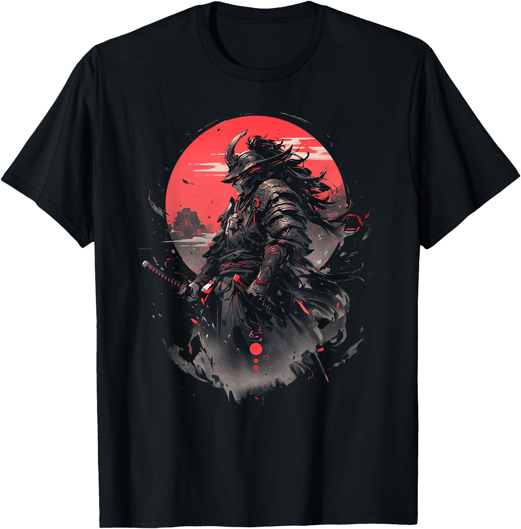 Authentic Aesthetic Samurai Sweatshirt - Custom Art Print Men Women - T-Shirt, Sweatshirt, Hoodie