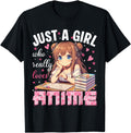 Authentic Just Who Really Loves Anime Sweatshirt - Unique Graphic Unisex - T-Shirt, Sweatshirt, Hoodie