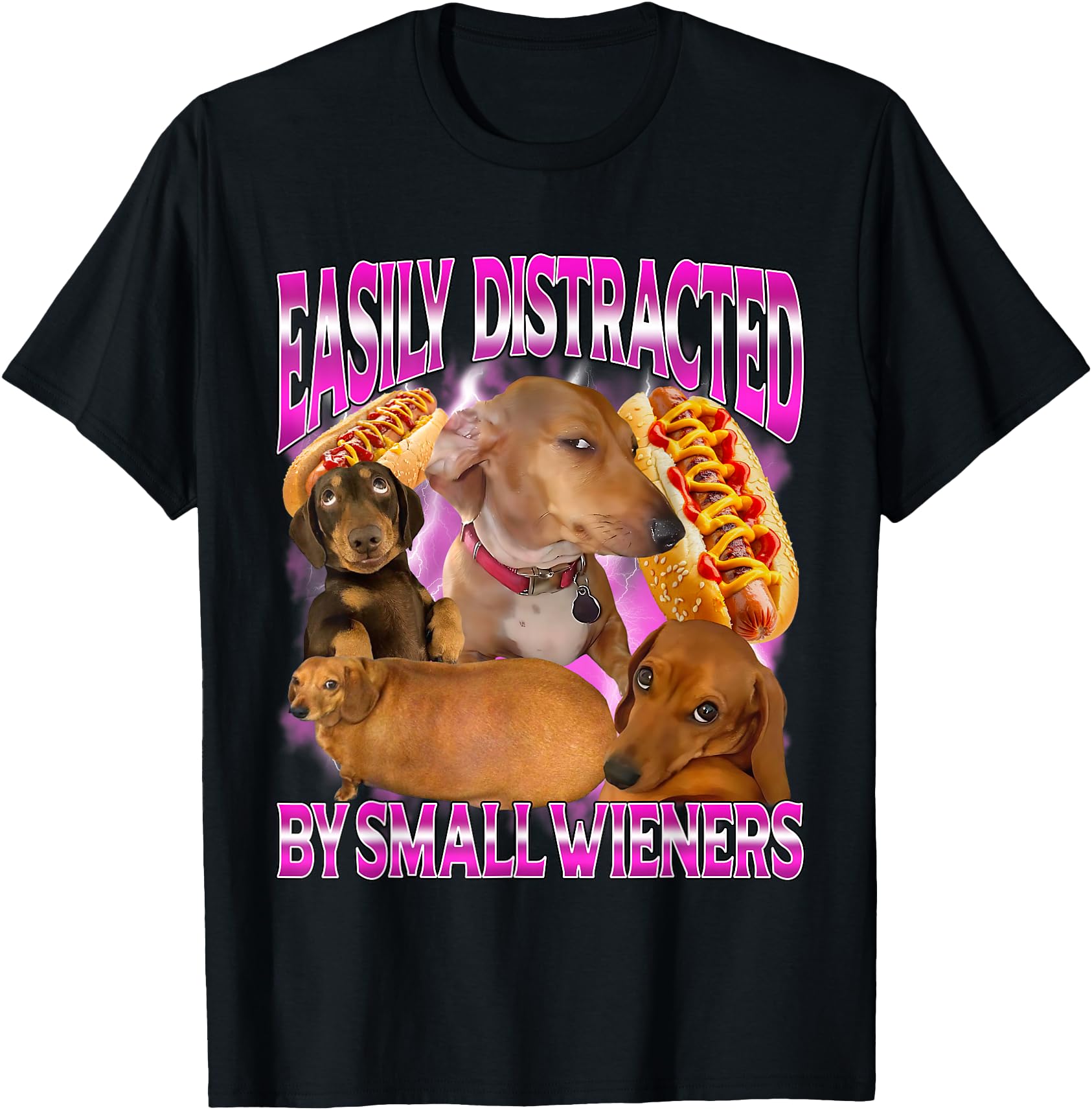 Original Easily Distracted Small T-Shirt - Streetwear Style for Adults - T-Shirt, Sweatshirt, Hoodie