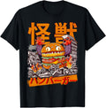 Original Kaiju Burger Japanese Anime Sweatshirt - Graphic Print Men Women - T-Shirt, Sweatshirt, Hoodie