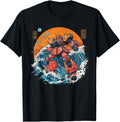 Original Japanese Mecha Anime Robot Hoodie - Graphic Print for Adults - T-Shirt, Sweatshirt, Hoodie