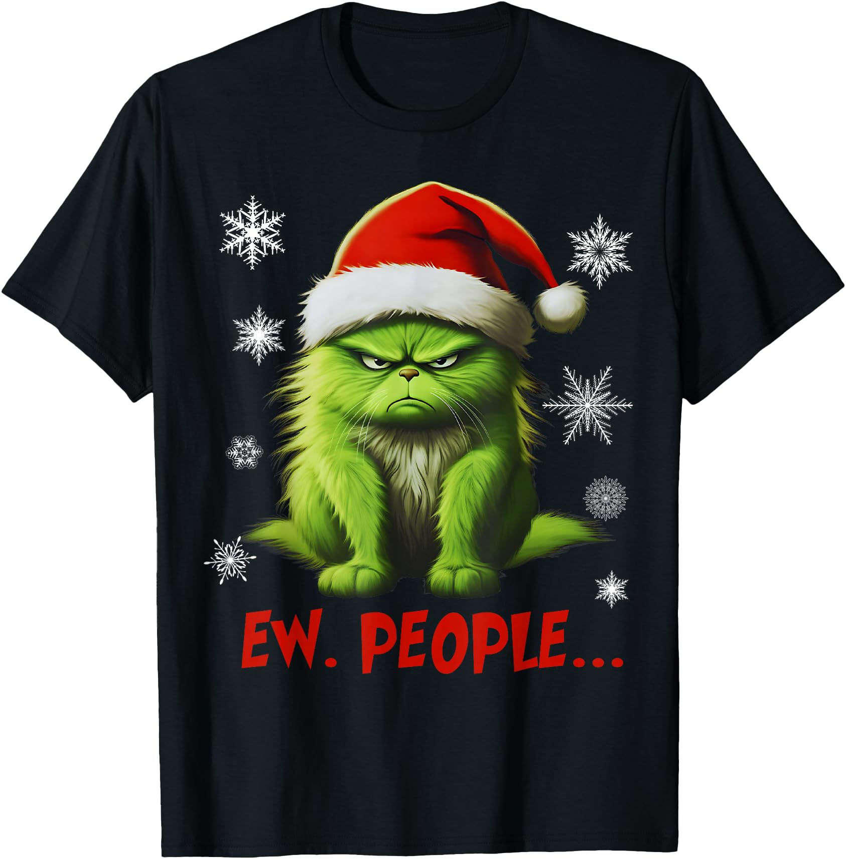 Exclusive Cat Ew People Meowy Cat Hoodie - Unique Graphic for Adults - T-Shirt, Sweatshirt, Hoodie