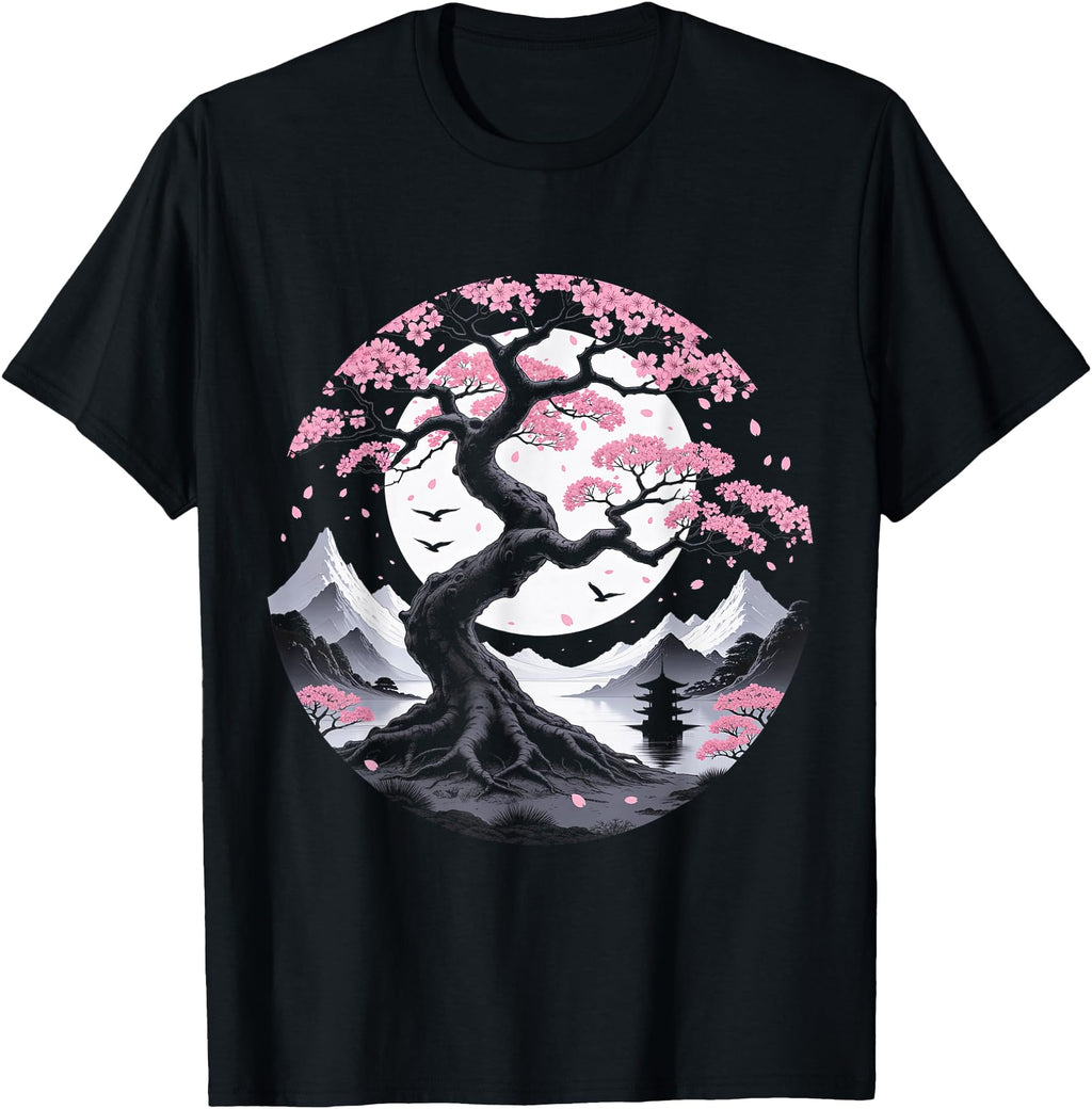 Exclusive Sakura Japanese Cherry Sweatshirt - Unique Graphic Unisex - T-Shirt, Sweatshirt, Hoodie