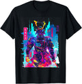 Original Cyberpunk Neon Samurai Japanese T-Shirt - Trendy Graphic Unisex - T-Shirt, Sweatshirt, Hoodie
