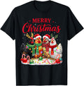 Handcrafted Chicken Lights Santa Sweatshirt - Fun Novelty Design Unisex - T-Shirt, Sweatshirt, Hoodie