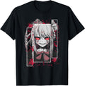 Handcrafted Horror Anime Yandere T-Shirt - Casual Everyday Wear Unisex - T-Shirt, Sweatshirt, Hoodie