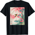 Hummingbird Japanese Art Kyosai Japan T-Shirt - Streetwear Style Unisex - T-Shirt, Sweatshirt, Hoodie
