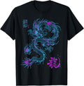 Original Chinese Japanese Culture Dragon Hoodie - Graphic Print Unisex - T-Shirt, Sweatshirt, Hoodie