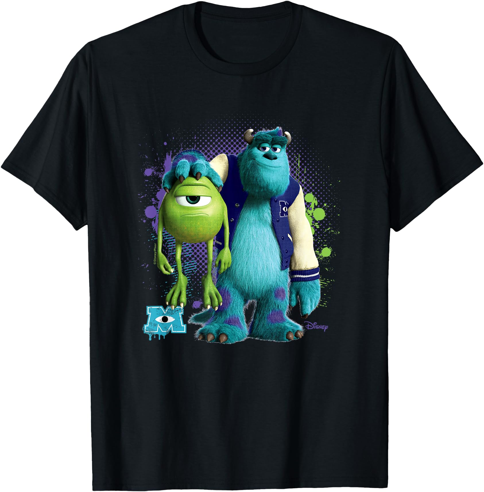 Monsters Inc Mike Sulley T-Shirt - Fun Novelty Design Unisex - T-Shirt, Sweatshirt, Hoodie