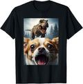 Authentic Chihuahua Dog Selfie Sweatshirt - Casual Everyday Wear Men Women - T-Shirt, Sweatshirt, Hoodie
