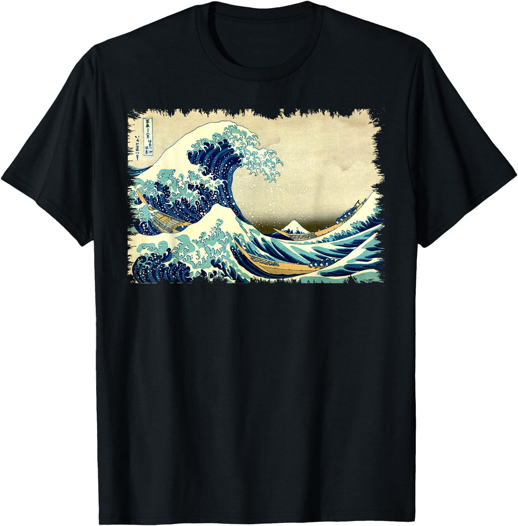 Authentic Japanese Woodblock Art Sweatshirt - Trendy Graphic Men Women - T-Shirt, Sweatshirt, Hoodie