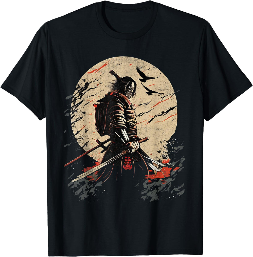 Authentic Ancient Japanese Samurai Hoodie - Fun Novelty Design Unisex - T-Shirt, Sweatshirt, Hoodie